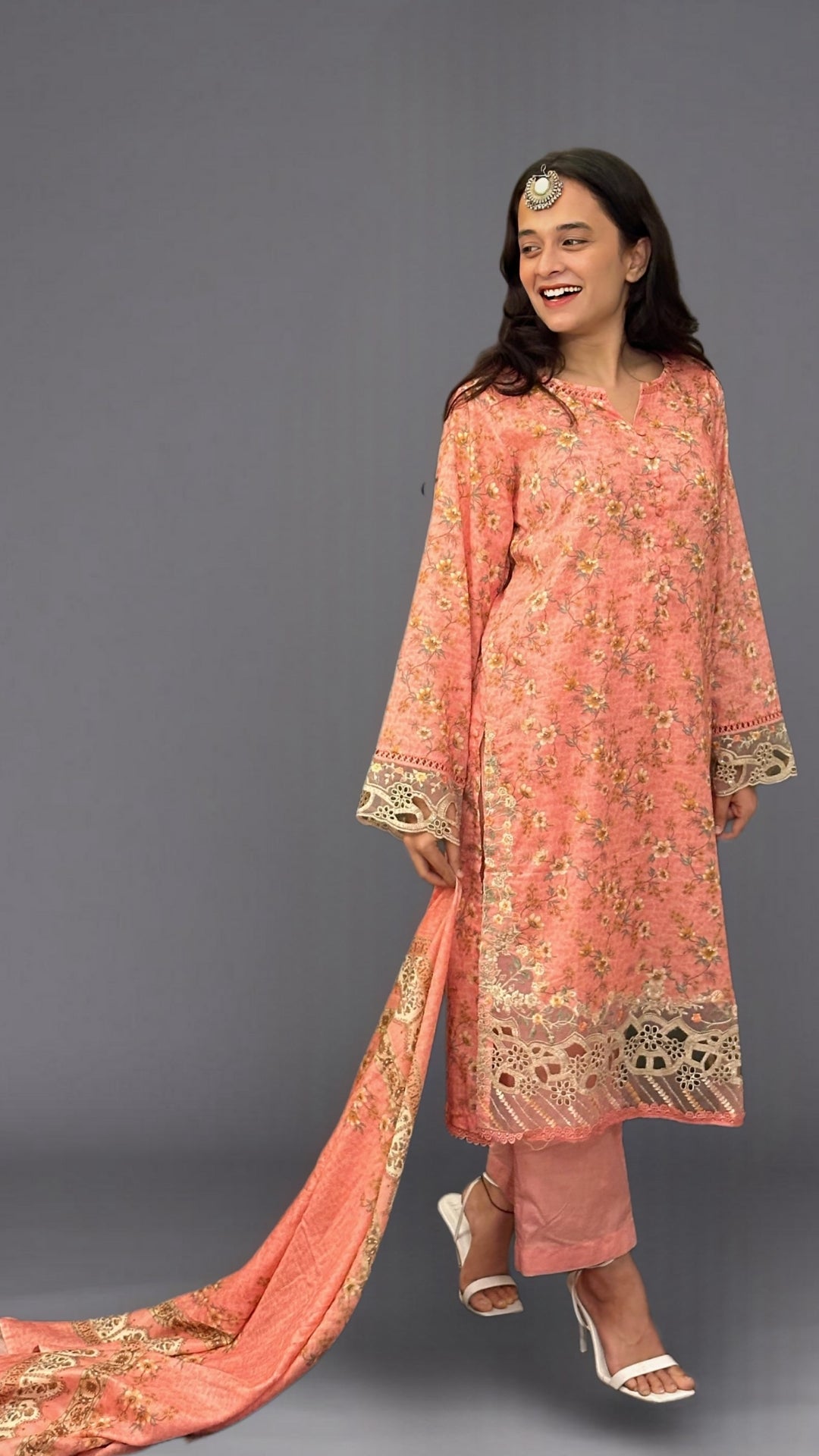 Peach Blossom - The Bangalorean Darzi
